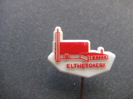 Elthetokerk Blokweerweg Alblasserdam wit-rood